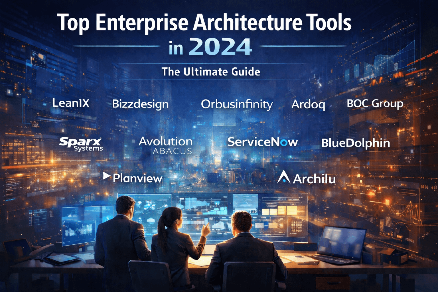 Illustration La liste la plus complète des principaux outils EA repérés sur le marché public